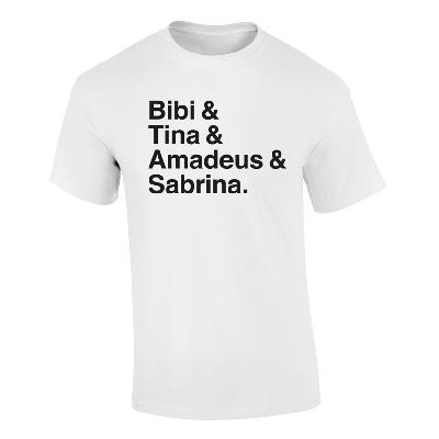 Kommerz mit Herz T-Shirt "Bibi&Tina" (Kids) Kinder T-Shirt Weiss