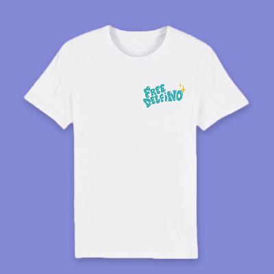 Kommerz mit Herz Delfino Shirt (Versand ab 10.08SOLD OUT Shirt portofrei Weiss